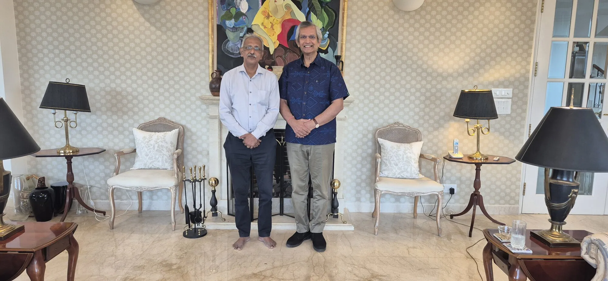 With my dear friend Prof. Thomas