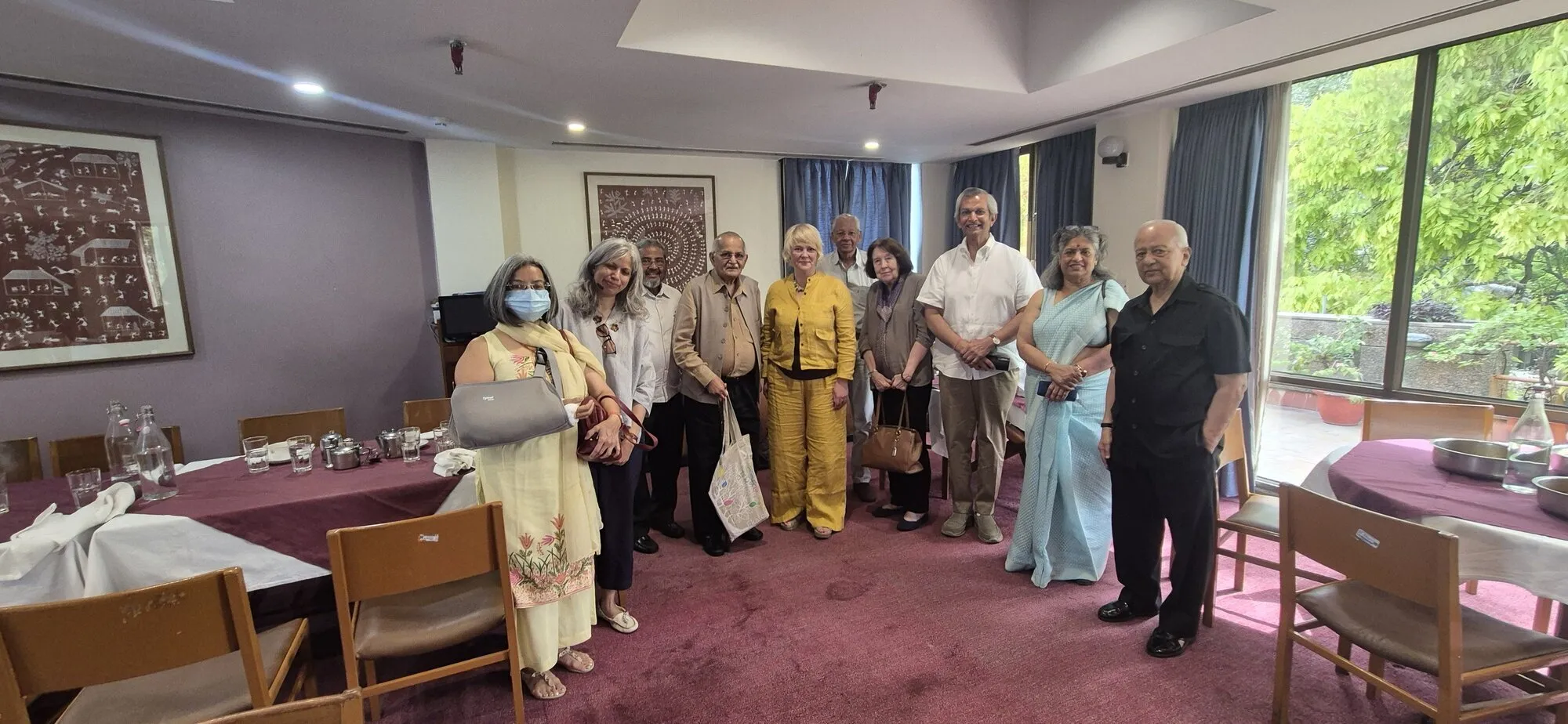 ITRHD Lunch for distinuished Professor of Bhuddism from Russia