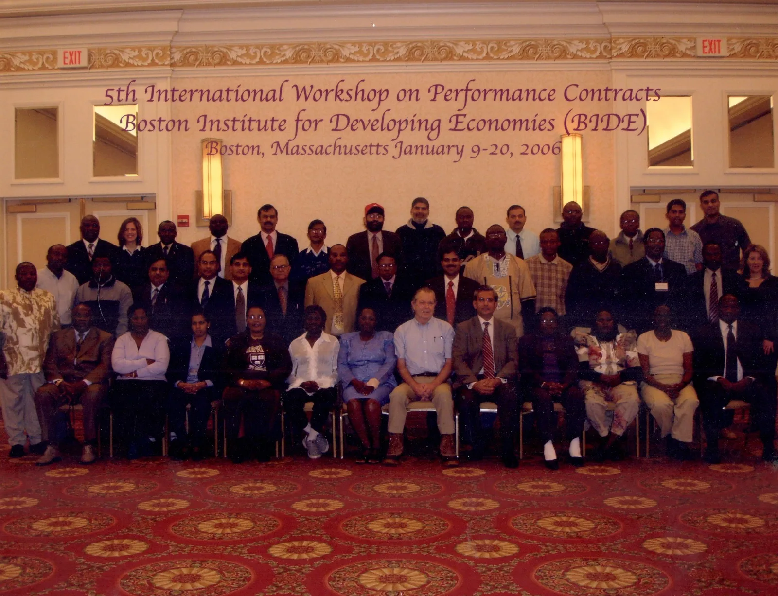 5th International Workshop on Performance Contracts, Boston Institute for Developing Economies (BIDE)