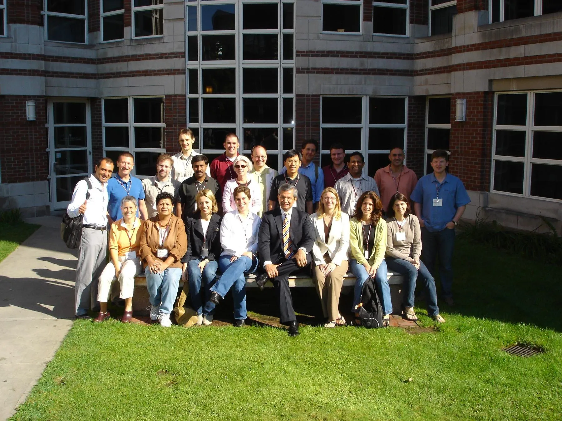 Prof. Prajapati Trivedi with his students at Harvard University