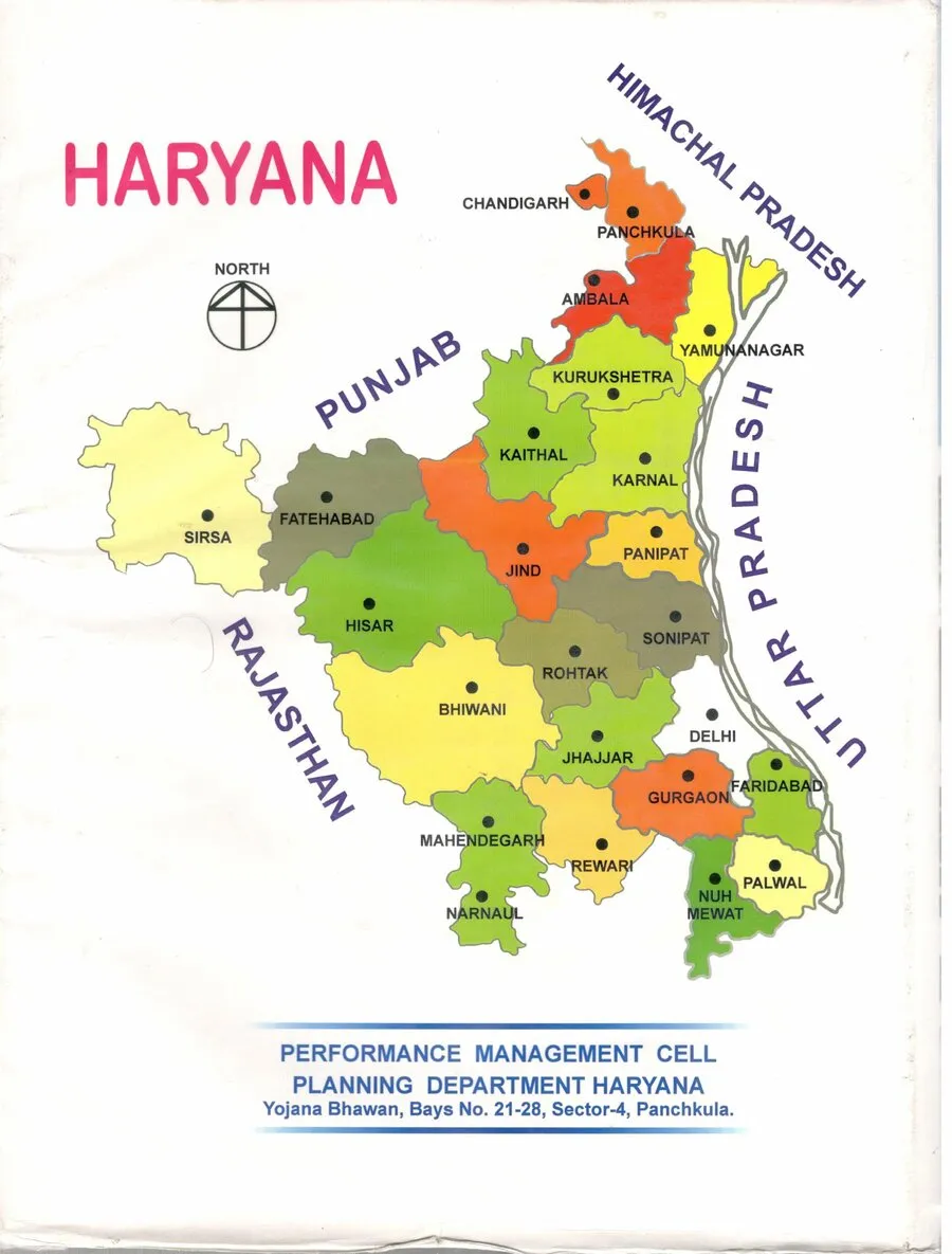 Back cover: Performance Agreement — Department of Agriculture, Haryana